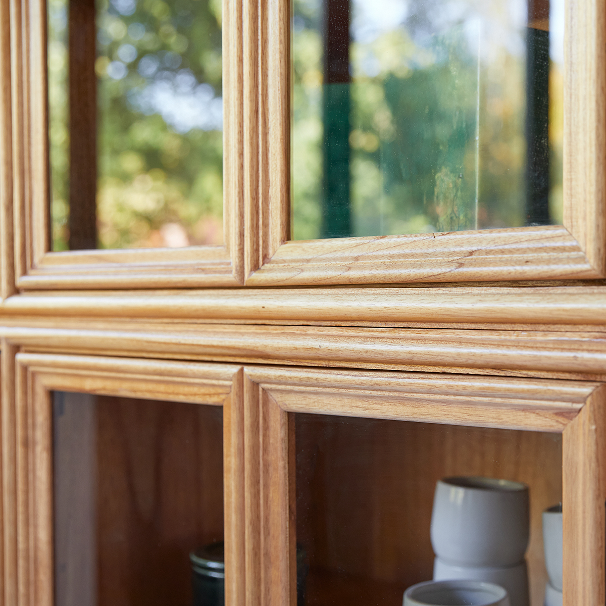 Alex - Vitrine double en mindi Alex - Vitrine double en mindi