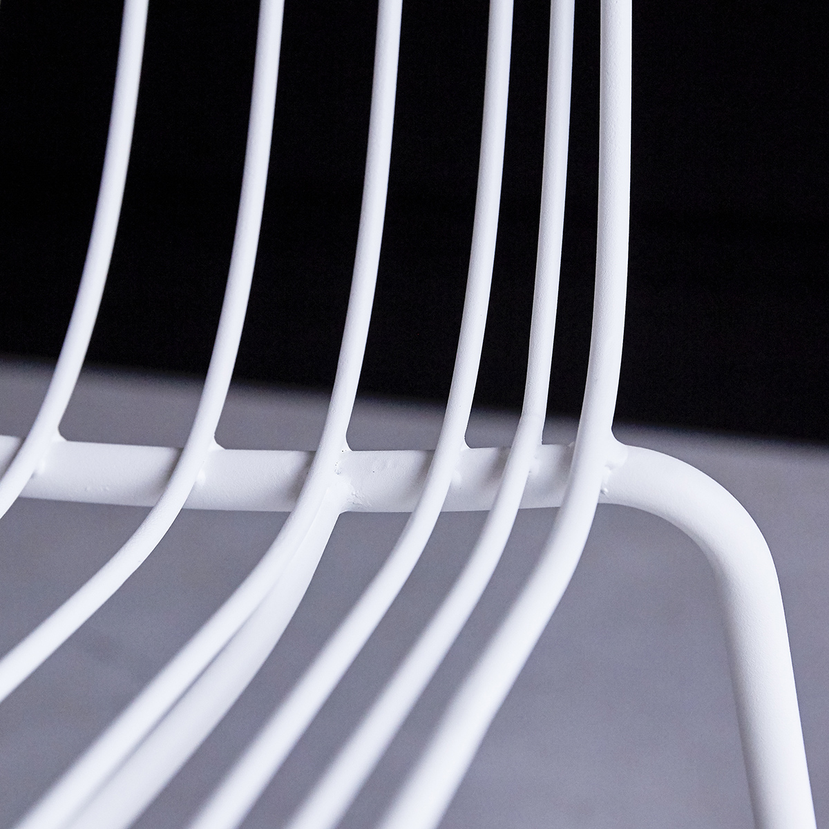 Arty - Chaise en métal white Arty - Chaise en métal white