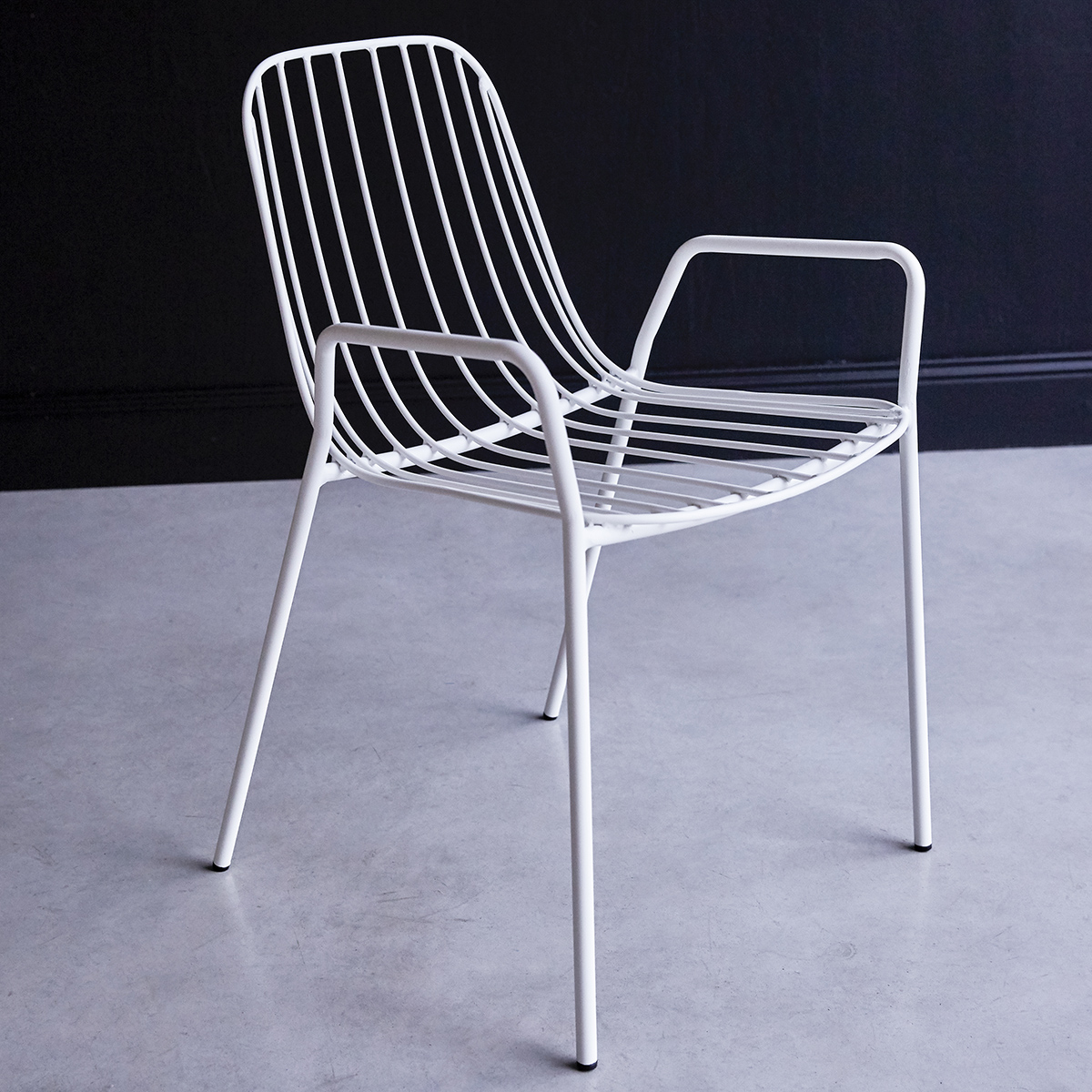 Arty - Fauteuil en métal white Arty - Fauteuil en métal white