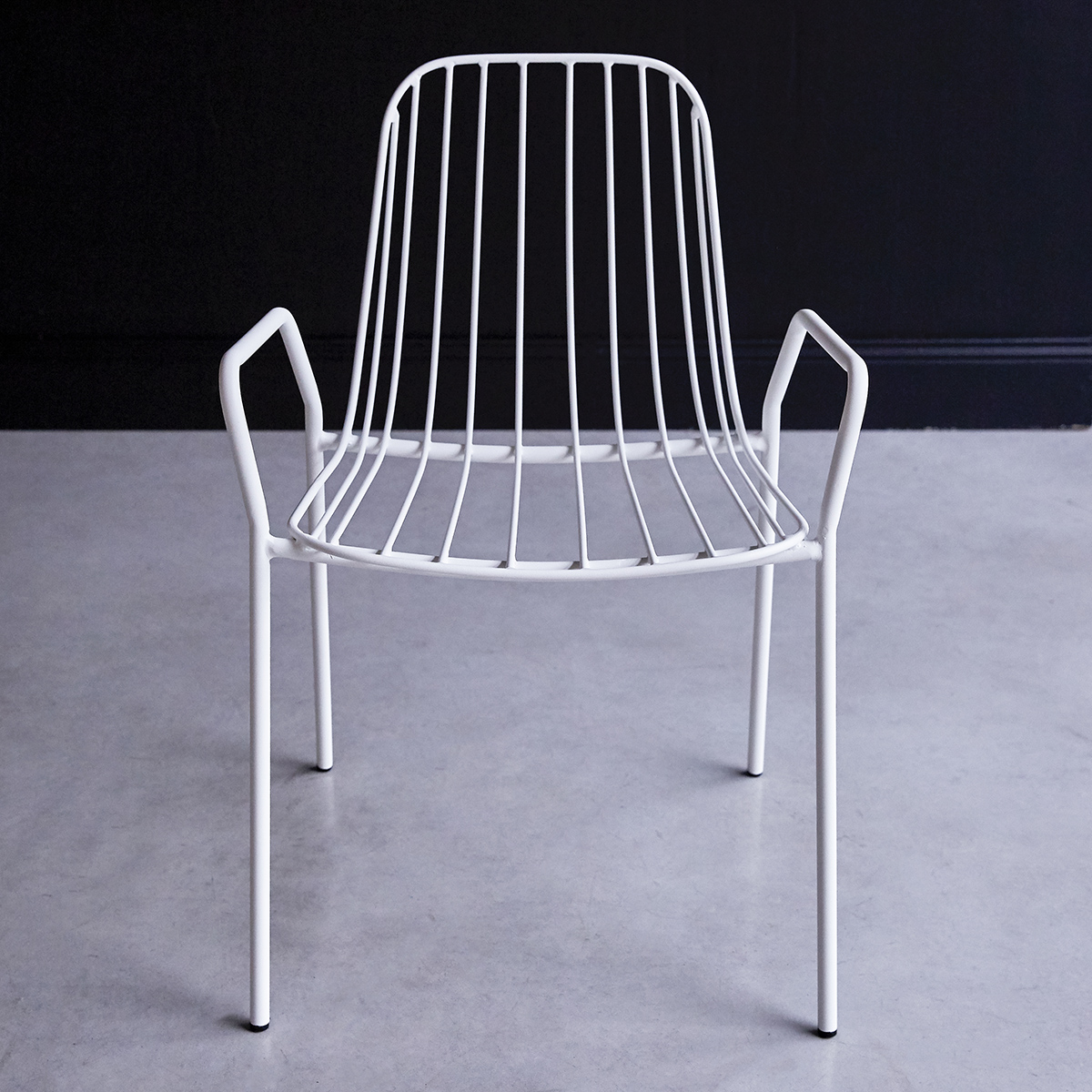 Arty - Fauteuil en métal white Arty - Fauteuil en métal white