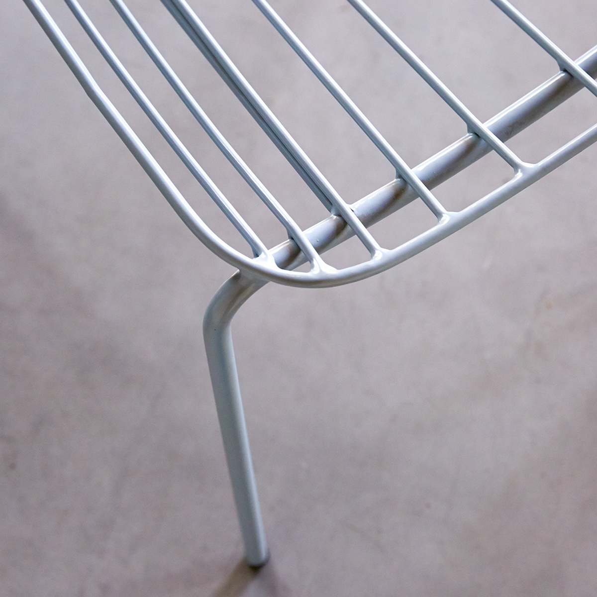 Arty - Stuhl aus Metall bleu grey Arty - Stuhl aus Metall bleu grey