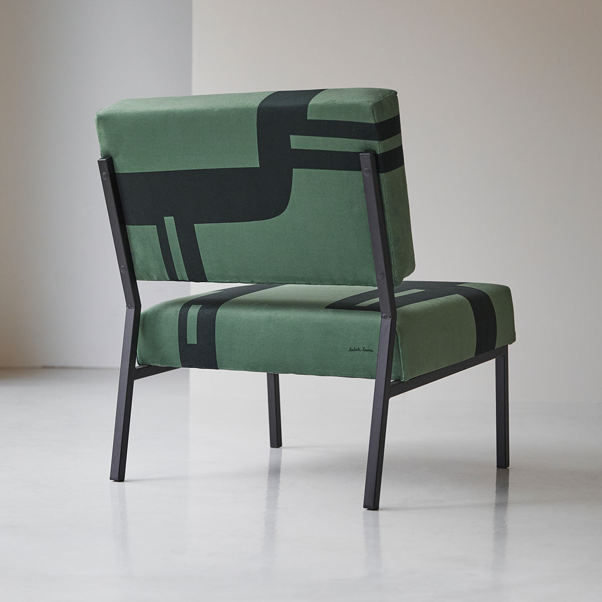 Barbican - Fauteuil français vert Barbican - Fauteuil français vert
