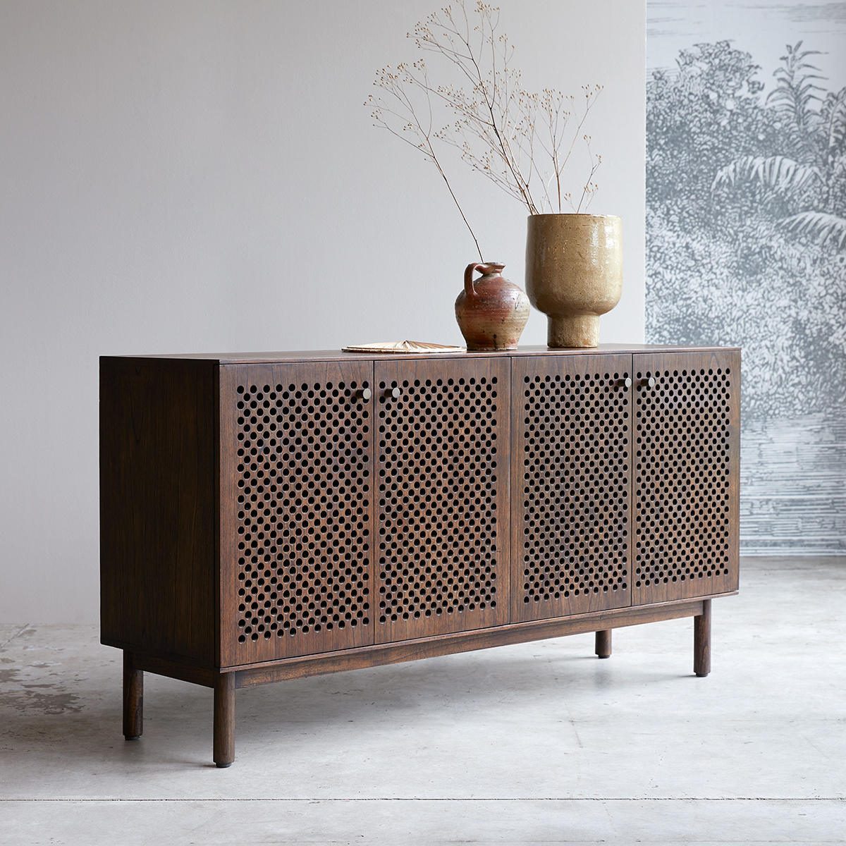 Bartho - Buffet aus Mindi 160 cm Bartho - Buffet aus Mindi 160 cm