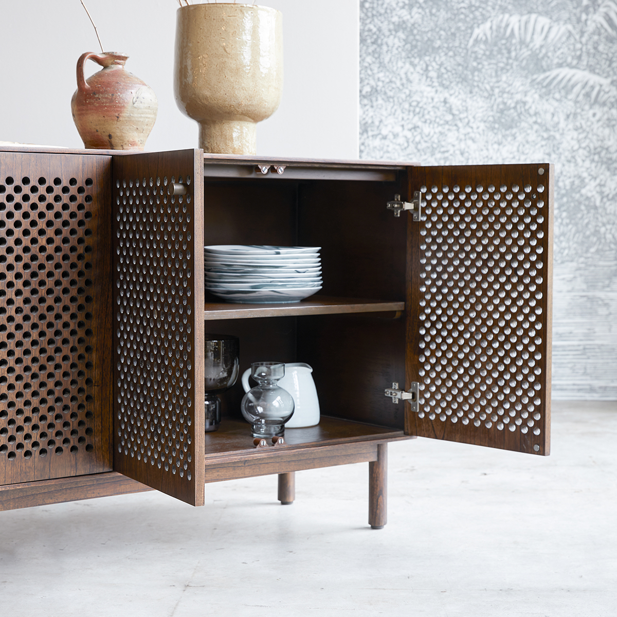 Bartho - Buffet en mindi 160 cm Bartho - Buffet en mindi 160 cm