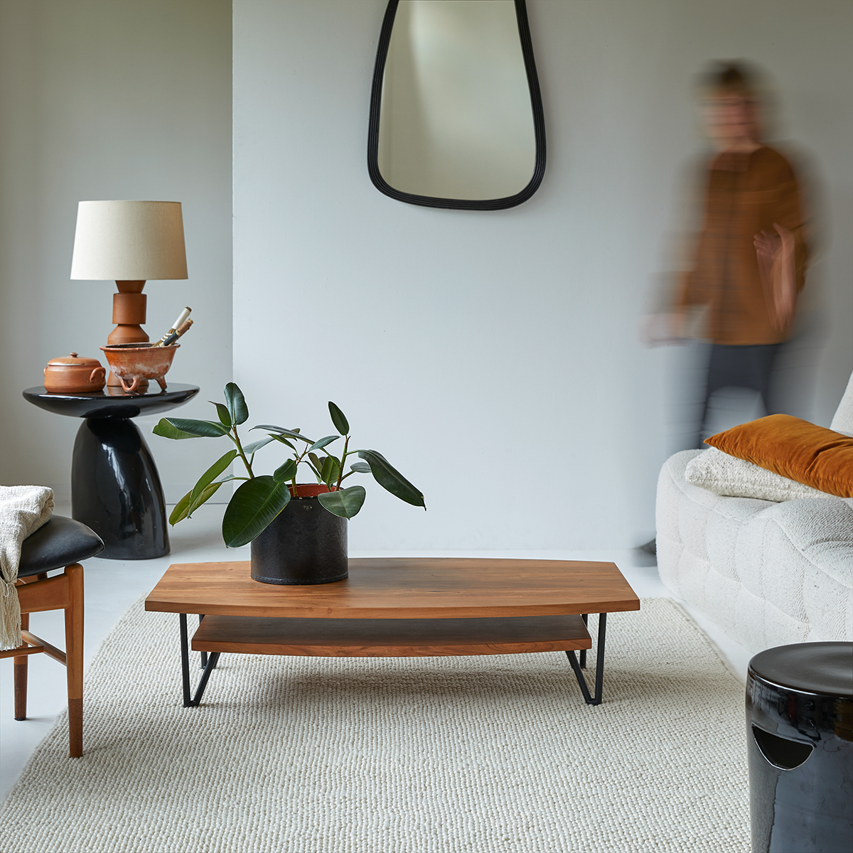 Bonnie - Couchtisch aus massivem Akazienholz Bonnie - Couchtisch aus massivem Akazienholz