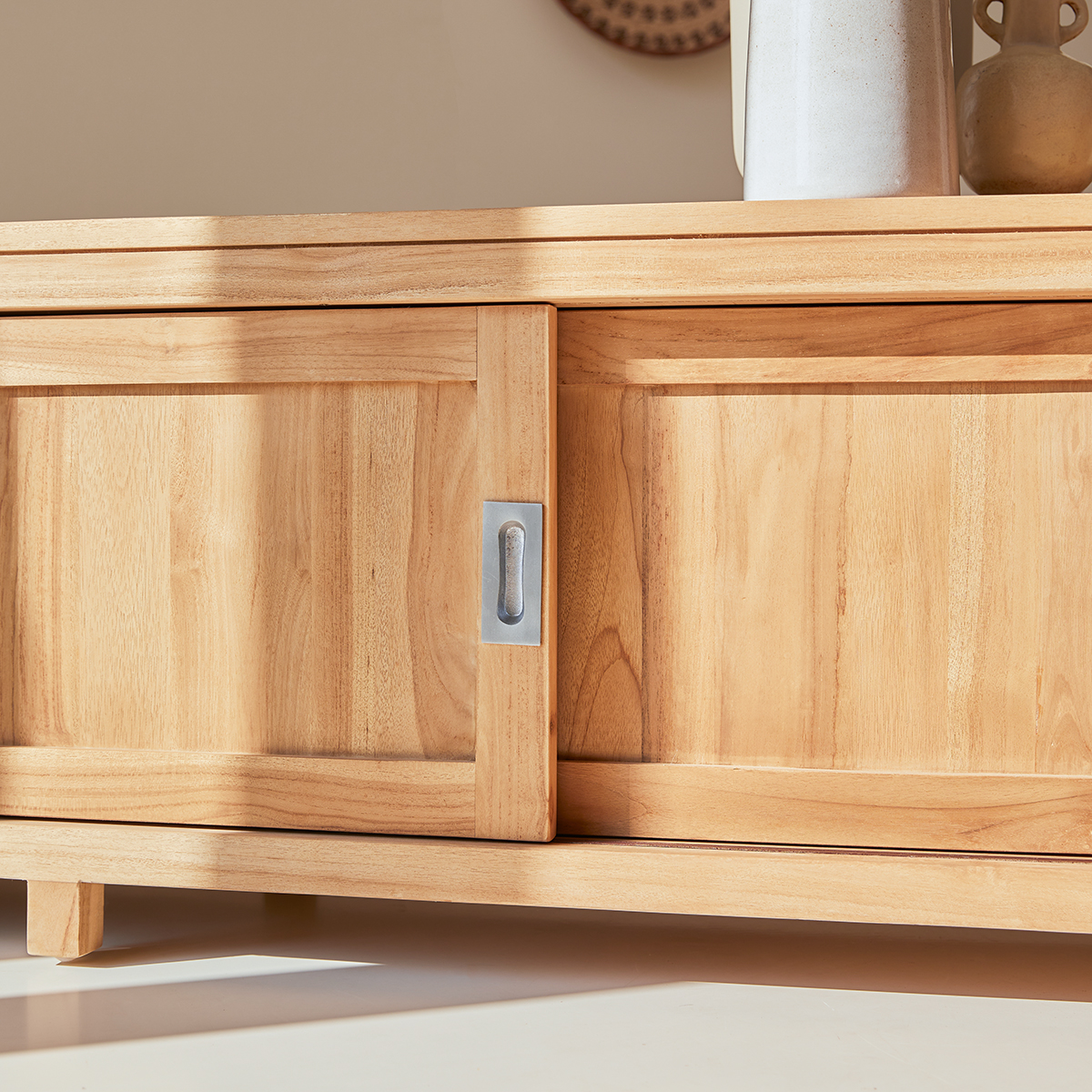 Coffee Tek - TV Schrank aus massivem Teakholz 180 cm Coffee Tek - TV Schrank aus massivem Teakholz 180 cm
