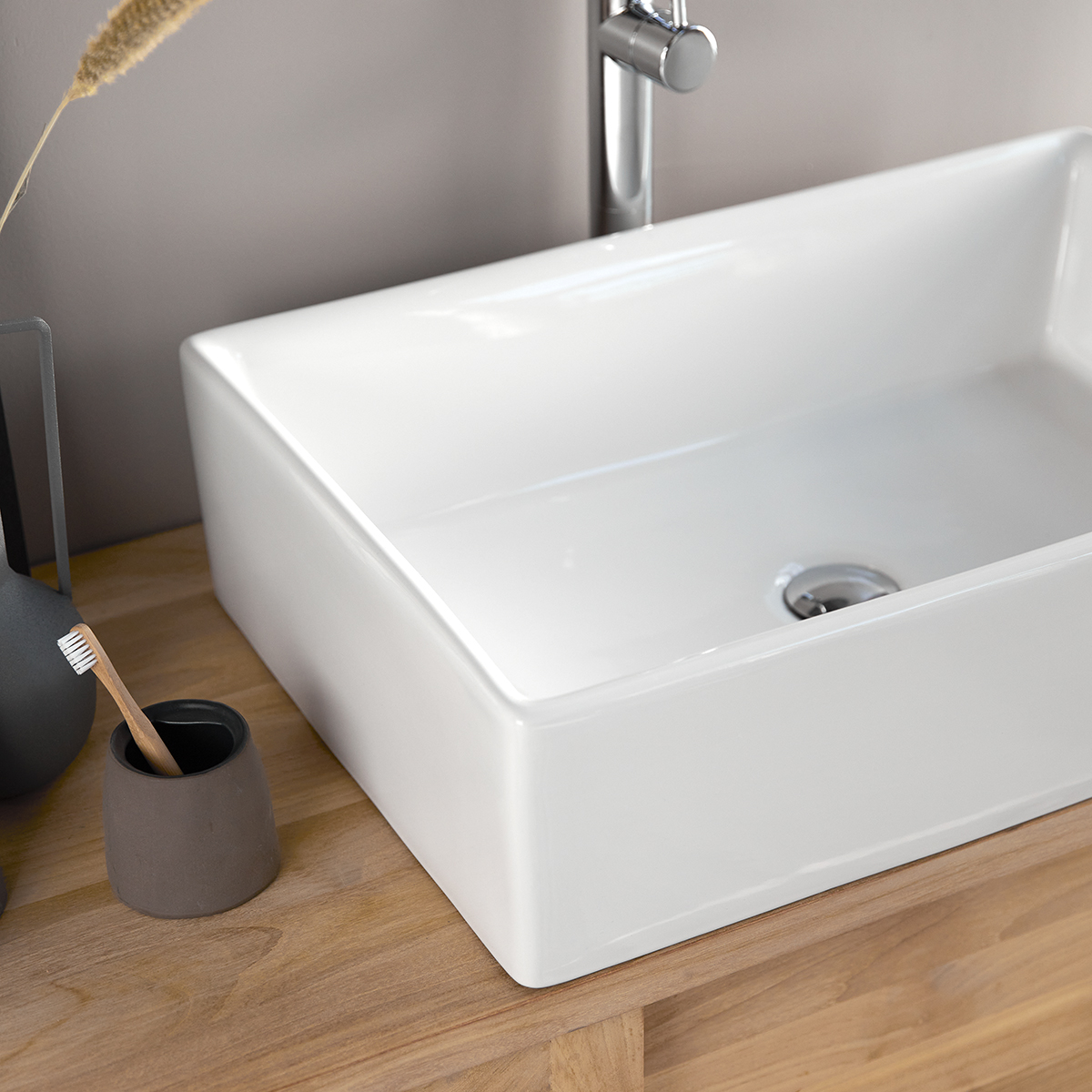Ema - Waschbecken aus Keramik Ema - Waschbecken aus Keramik