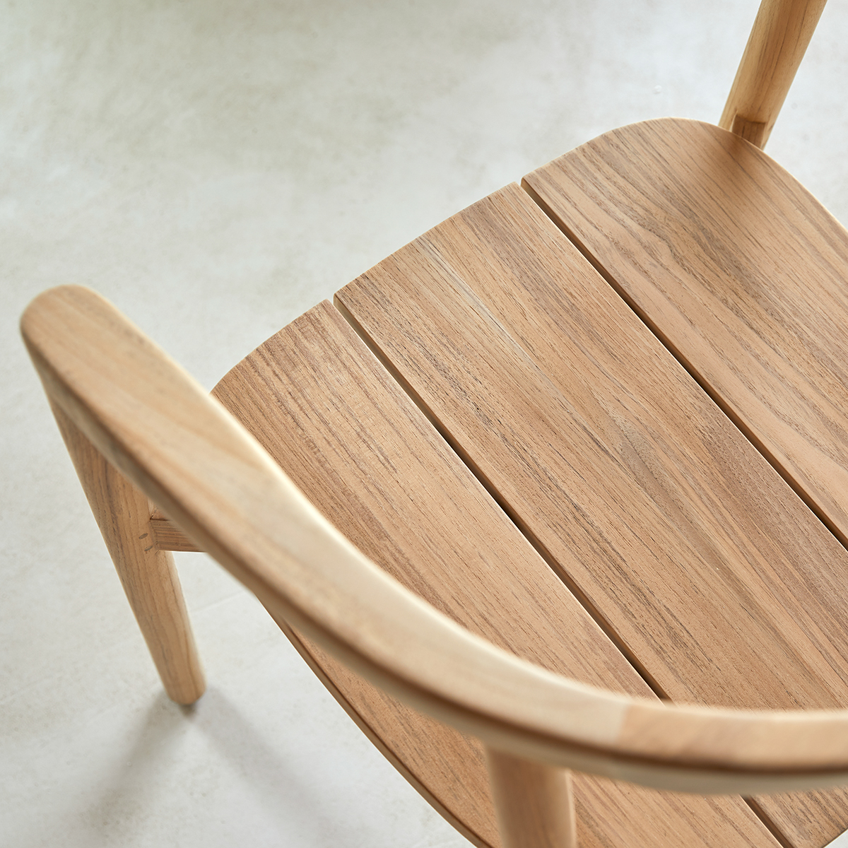 Francia - Stuhl aus Teak massiv Francia - Stuhl aus Teak massiv