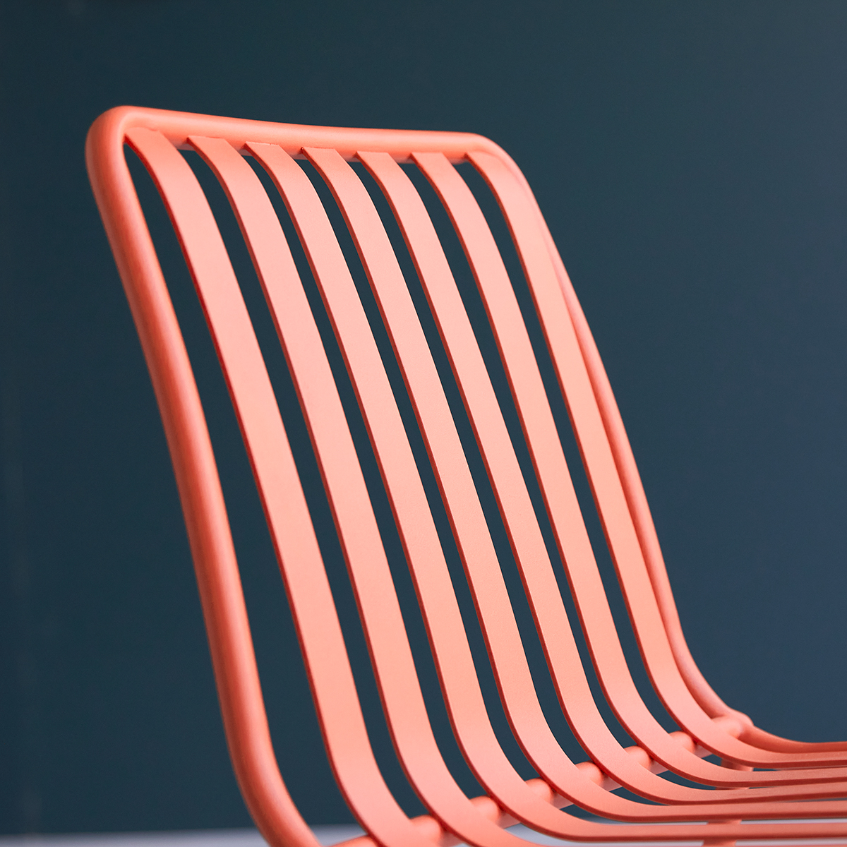 Gaby - Stuhl aus Metall orange Gaby - Stuhl aus Metall orange