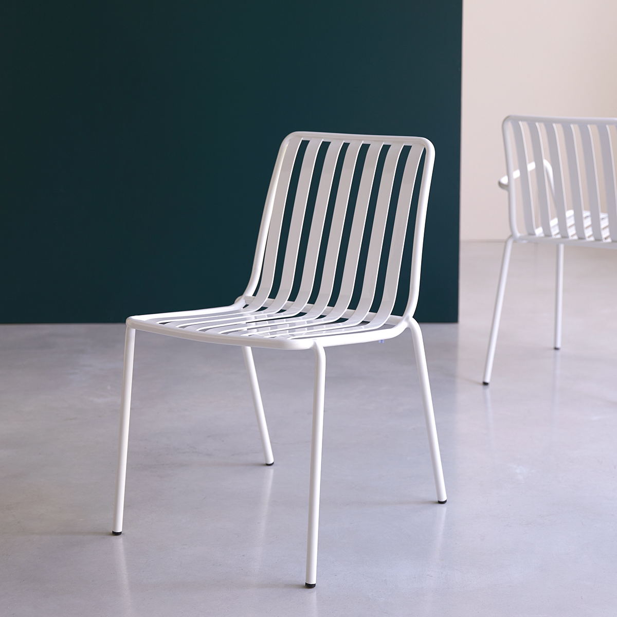 Gaby - Stuhl aus Metall white Gaby - Stuhl aus Metall white