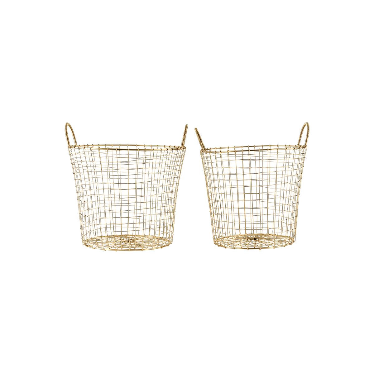 Tikamoon Gold Nesting baskets