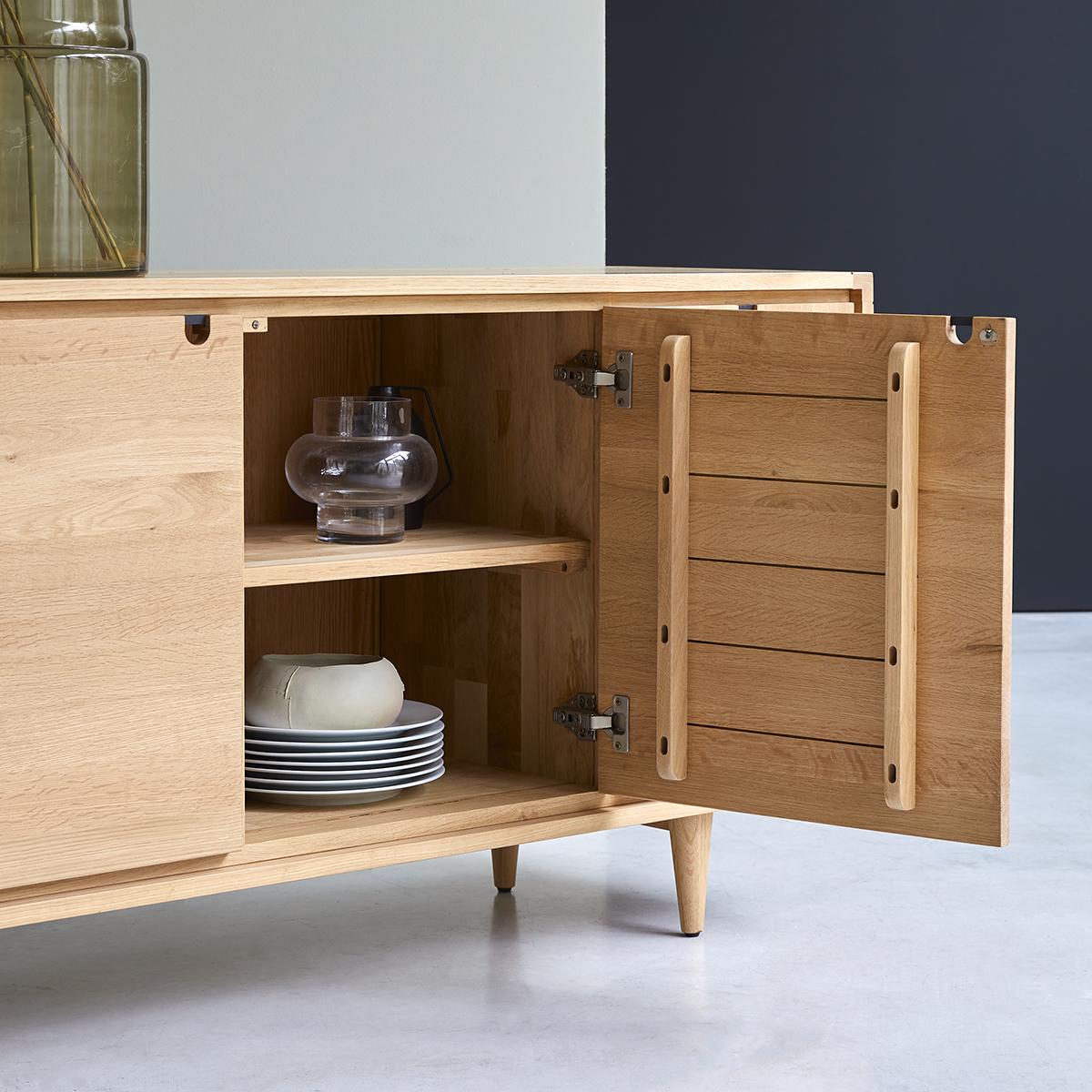 Jonàk - Buffet en chêne massif 145 cm Jonàk - Buffet en chêne massif 145 cm