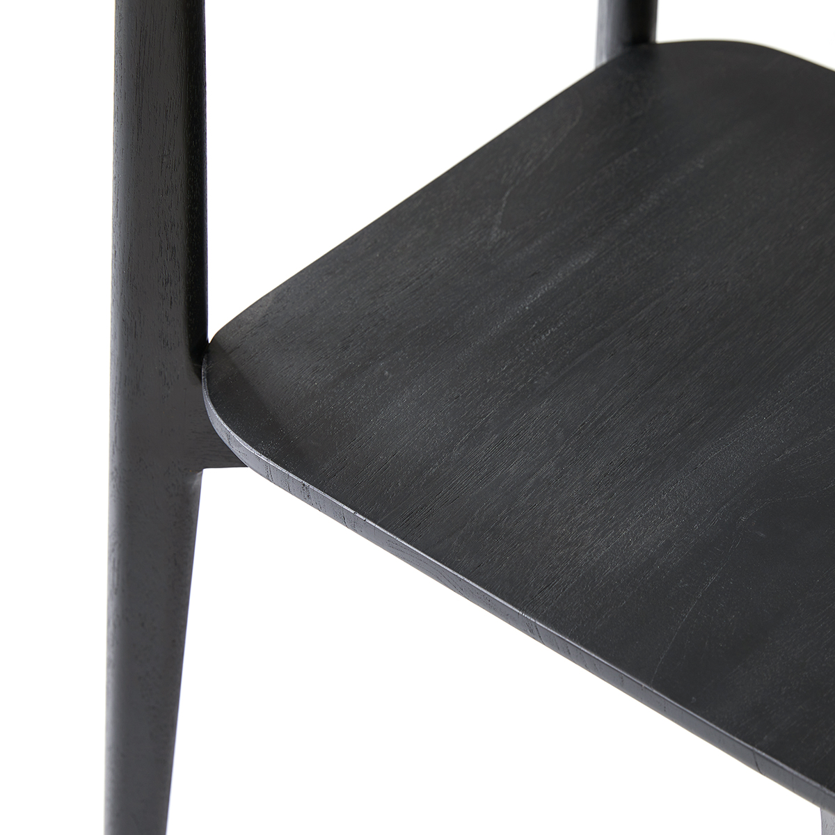 Jonàk - Stuhl aus massivem Teakholz black Jonàk - Stuhl aus massivem Teakholz black