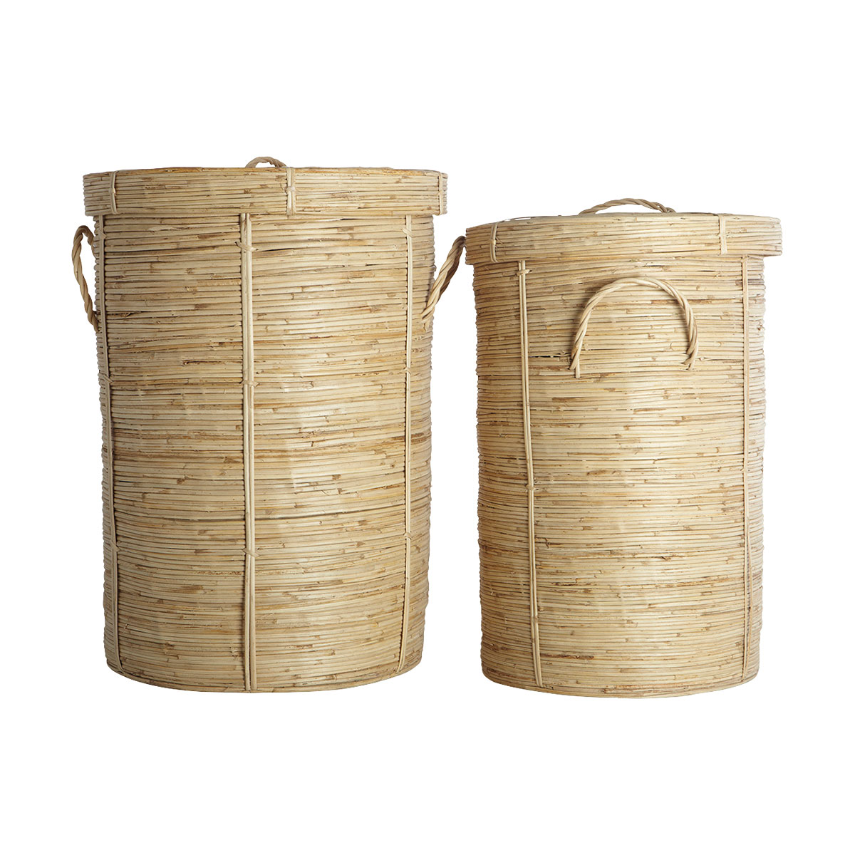 Joséphine - 2er-Set Körbe aus Rattan Joséphine - 2er-Set Körbe aus Rattan