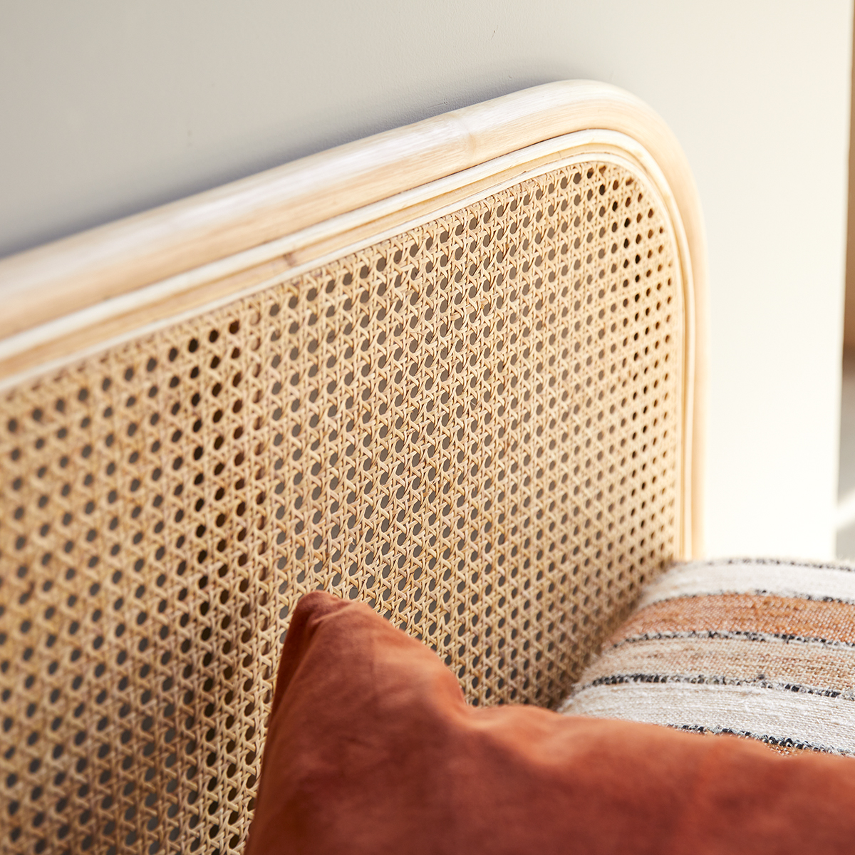 Joséphine - Testiera letto in rattan incannicciato 90 cm Joséphine - Testiera letto in rattan incannicciato 90 cm