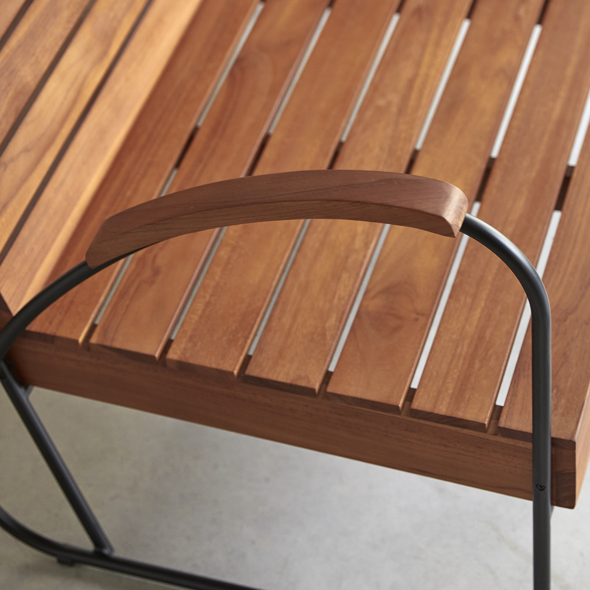 Key Wood - Bank aus massivem Teak Key Wood - Bank aus massivem Teak