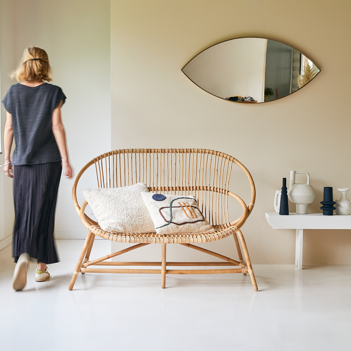 Leontie - Sofa aus Rattan Leontie - Sofa aus Rattan