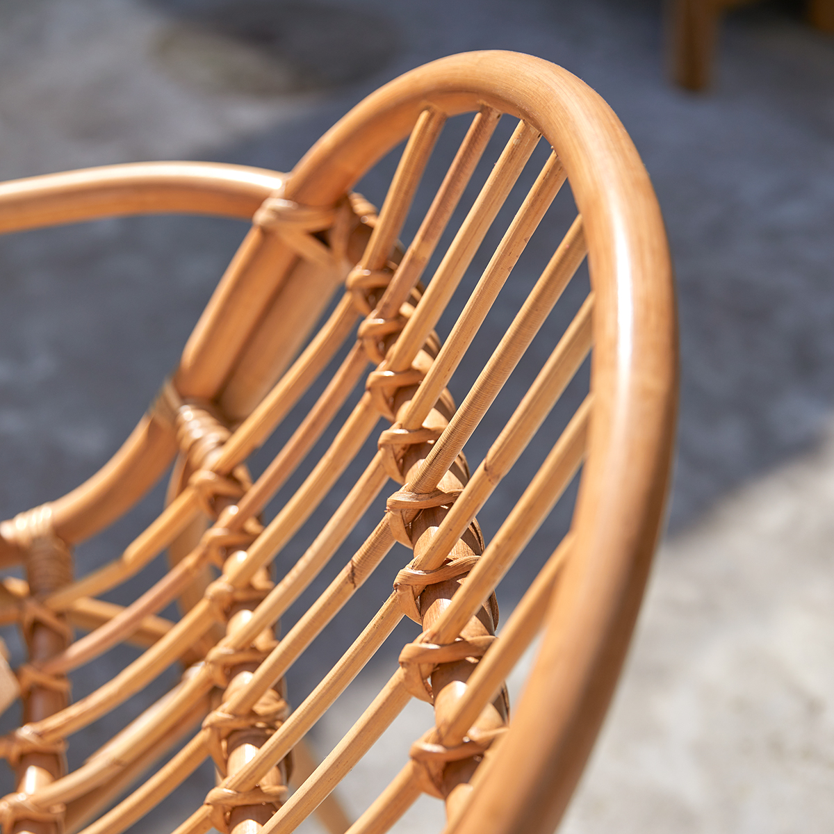 Mina Gartensessel aus Rattan Garten Lounges Tikamoon