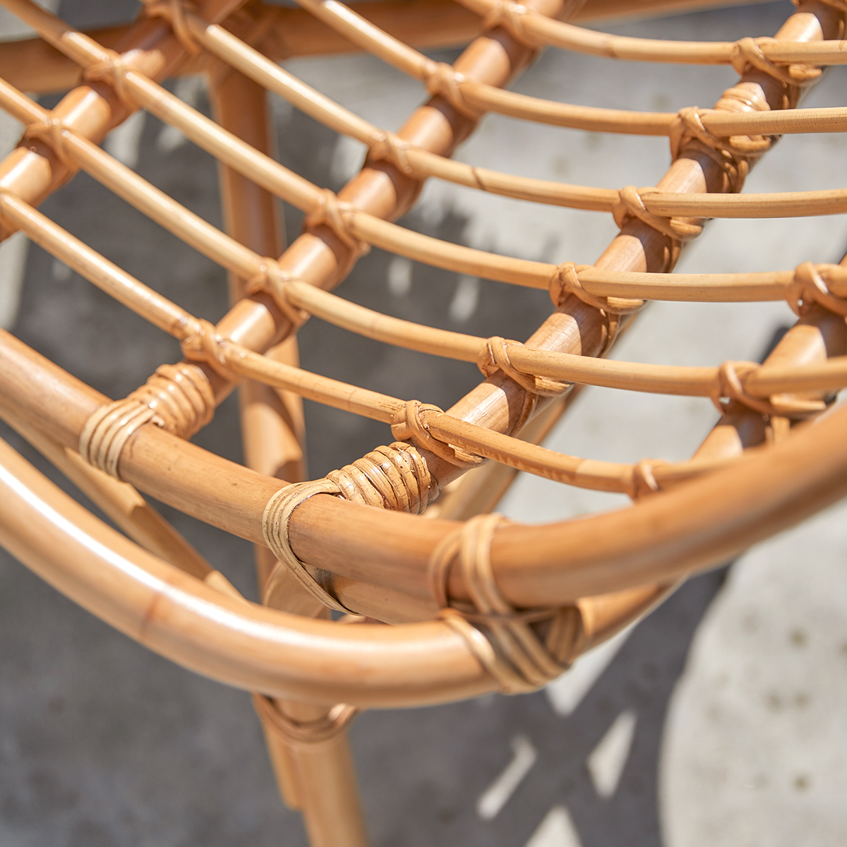 Mina Gartensessel aus Rattan Garten Lounges Tikamoon