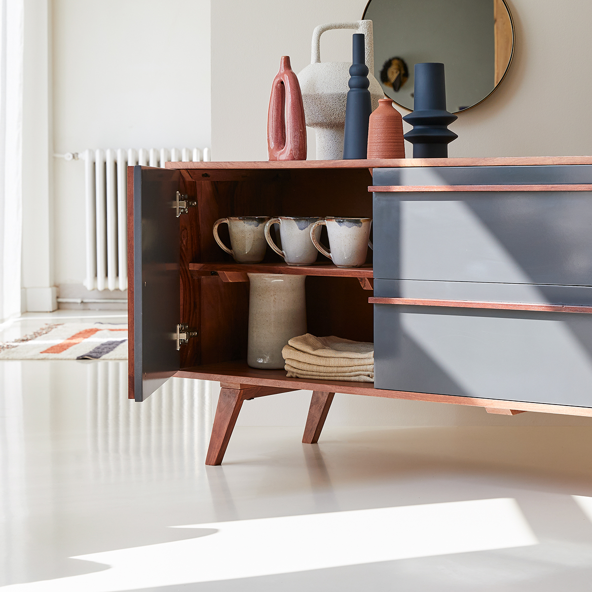 Niels - Buffet en palissandre 175 cm Niels - Buffet en palissandre 175 cm