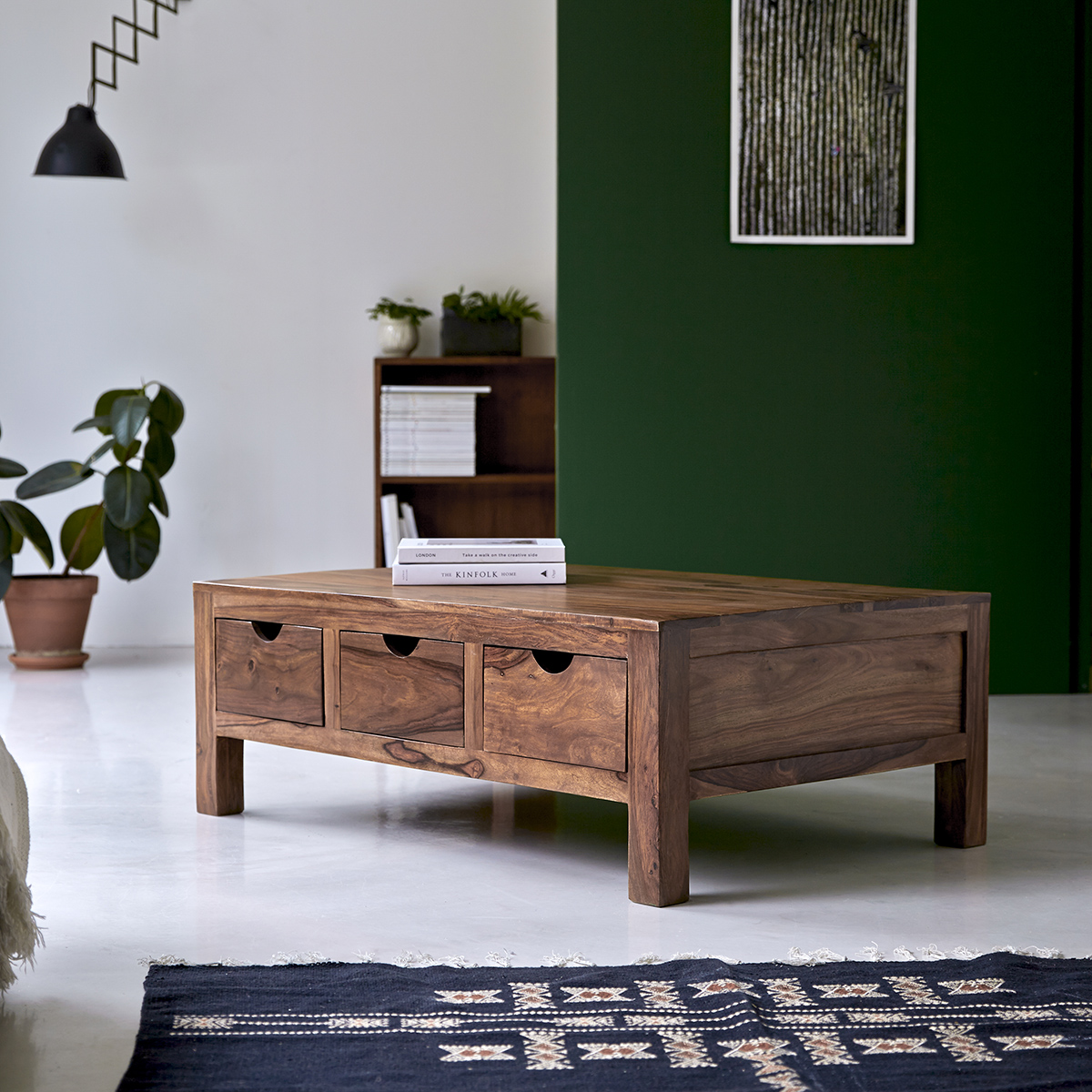 Oliver - Couchtisch aus massivem Palisanderholz Oliver - Couchtisch aus massivem Palisanderholz