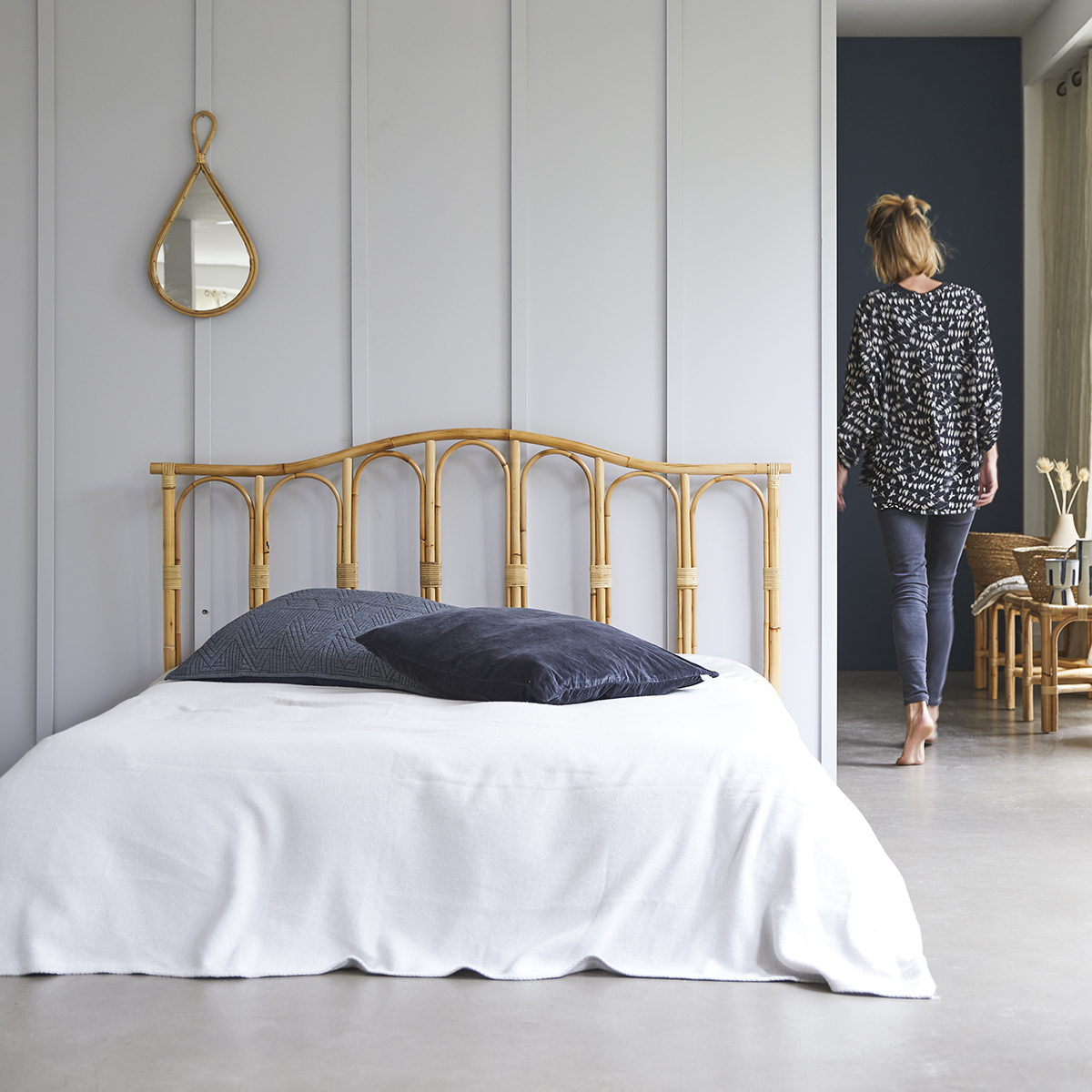 Ondine - Kopfteil aus Rattan 160 cm Ondine - Kopfteil aus Rattan 160 cm