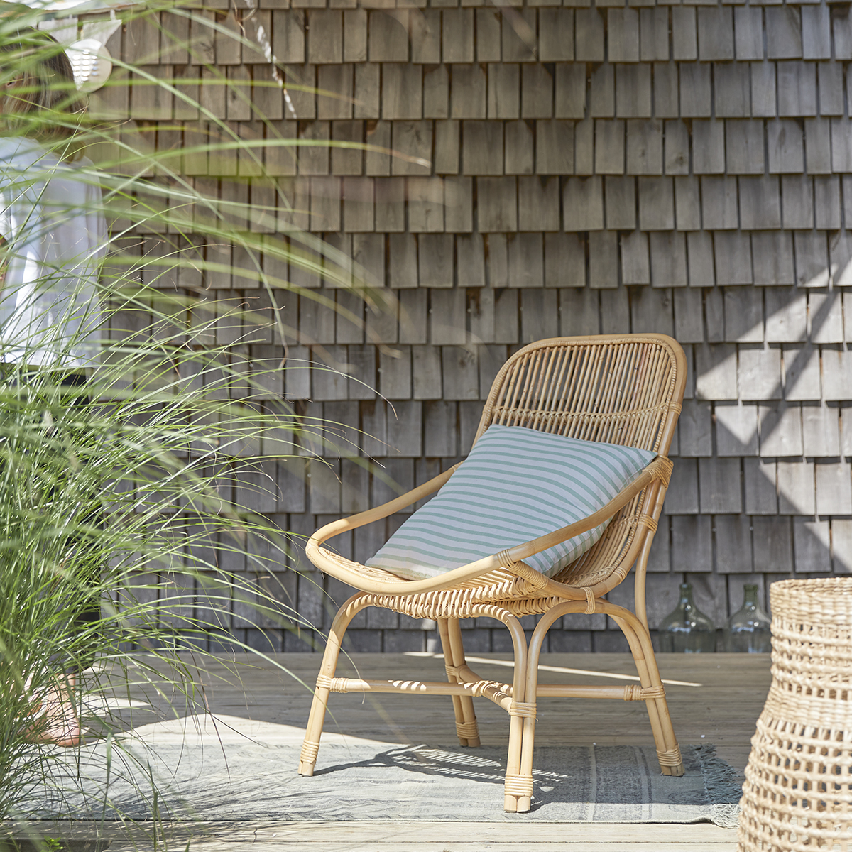 Pia - Fauteuil de jardin en rotin Pia - Fauteuil de jardin en rotin
