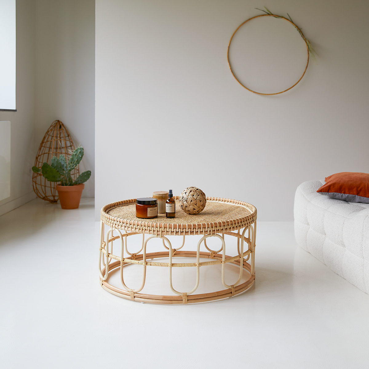 Samson - Table basse en rotin Samson - Table basse en rotin