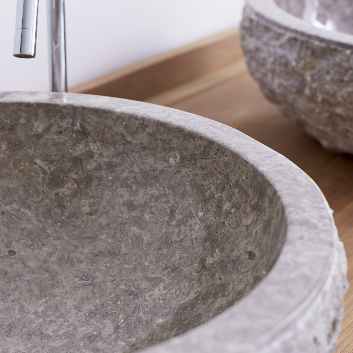 Scrula - Waschbecken aus Marmor grey Scrula - Waschbecken aus Marmor grey