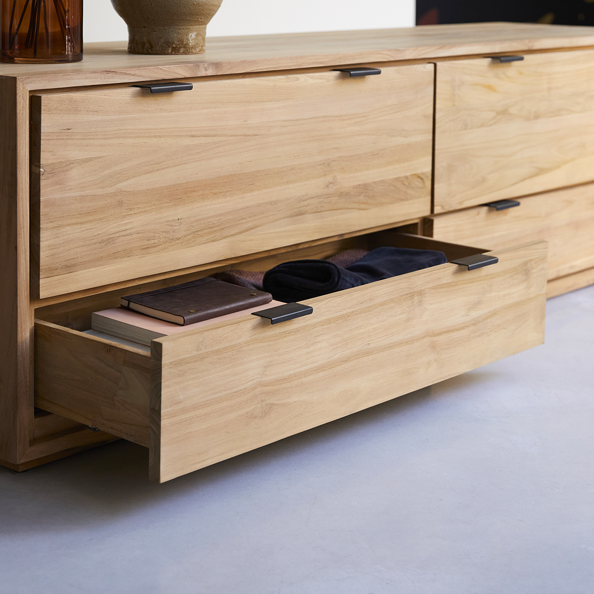 Senson - TV-Schrank aus massivem Teak 180 cm Senson - TV-Schrank aus massivem Teak 180 cm