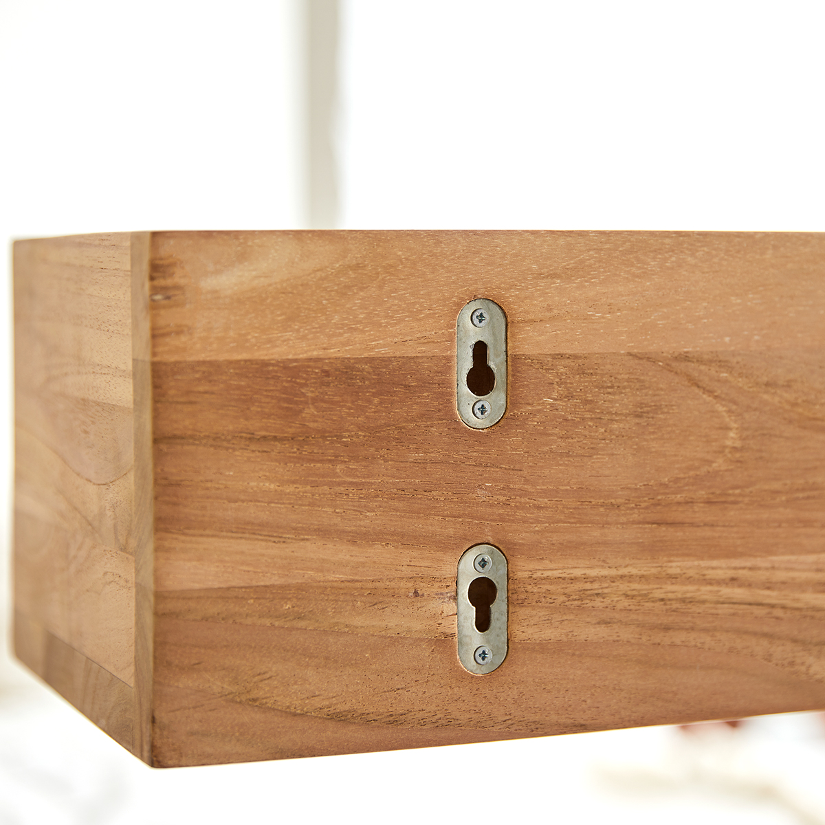 Ugo - Wandregal aus massivem Teak 100 cm Ugo - Wandregal aus massivem Teak 100 cm